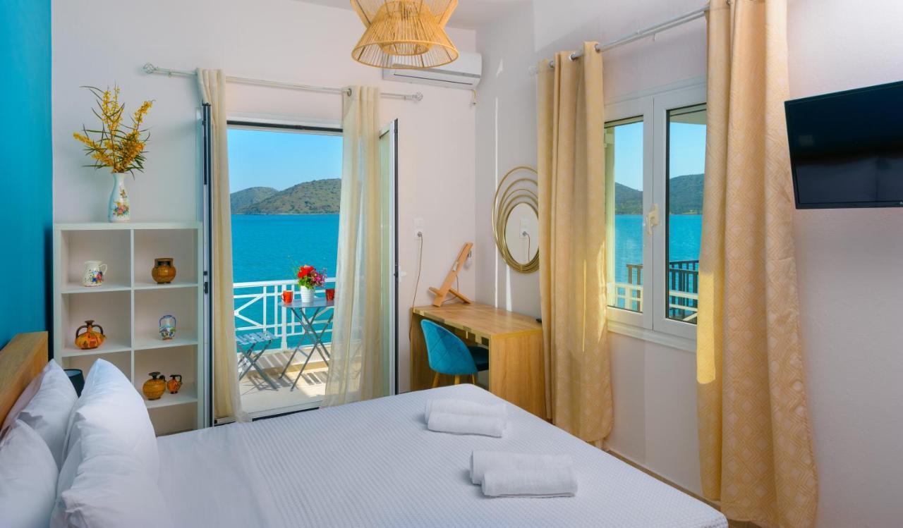 Margarita'S Seafront Luxury Apartment Elounda Eksteriør bilde