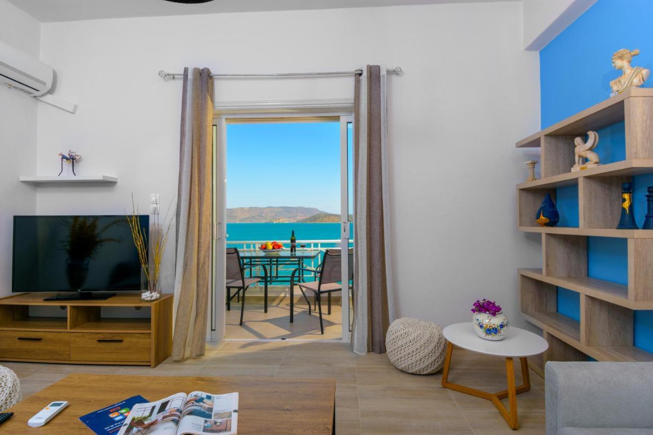 Margarita'S Seafront Luxury Apartment Elounda Eksteriør bilde