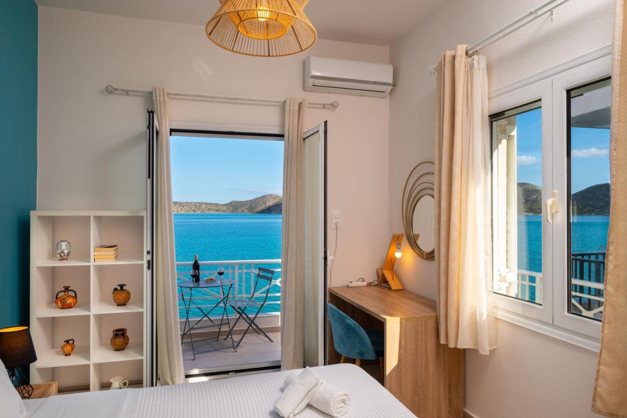 Margarita'S Seafront Luxury Apartment Elounda Eksteriør bilde